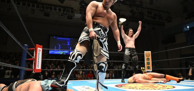 【新日本】Yuto-Ice、大岩陵平を“モブ”と一蹴！ 試合後も徹底的な公開処刑で『WTL』覇者のプライドを粉砕「1月5日、エースが引退した最初の興行を締めんのは俺らKnock Out Brothersや」