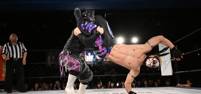【DDT】「O-MENZ」隈取がイルシオンとのシングル戦を制し遺恨抗争に決着！　「来年もDDTでプロレスのテッペン目指してやっていきたい」