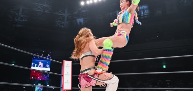 【スターダム】フワちゃん再デビュー戦でシャイニング・ウィザードを披露し躍動も”師匠”葉月に完敗！
