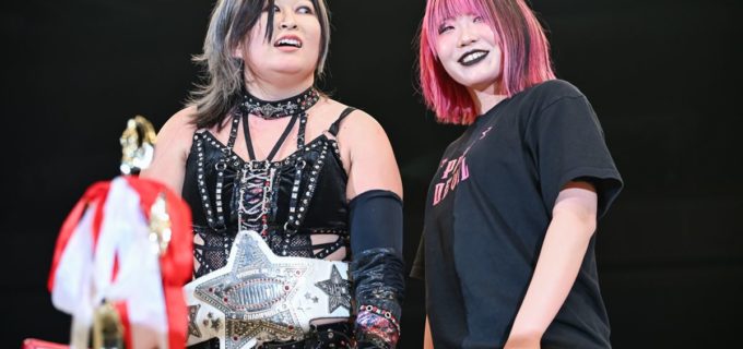 【スターダム】小波、因縁の両国で飯田沙耶を絞殺しワンダー王座初防衛！次期挑戦者に“クソ姉貴”呼ばわりの同門・吏南が名乗り