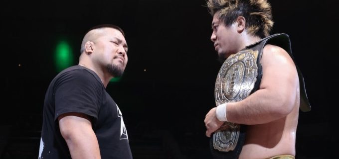 【ノア】稲村愛輝、GHCヘビーV2も挑戦者指名が強奪される！ マサ北宮が拳王を排除し「プロレスのイロハを教えたのは俺だ！」