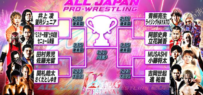 【全日本】アジアタッグ挑戦権懸け「ゼンニチ Jr.タッグフェス」開催決定！ 青柳提案で全8チーム激突 ドラゲー望月Jr.＆井上、復活“ススヨシ”らエントリー、決勝は3・20八王子