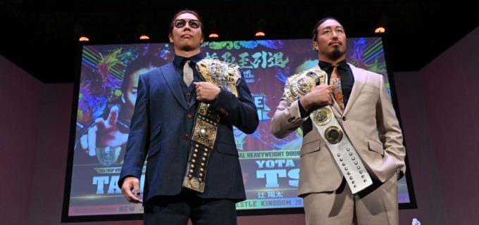【新日本】IWGPダブル戦、TAKESHITAの“第1試合”提案を辻陽太が拒否！「人生の大一番」へ思想の対立鮮明 、前哨戦ナシの頂上決戦