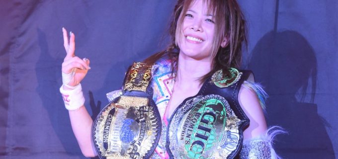 【マリーゴールド】岩谷麻優、彩羽匠撃破で女子初IWGP＆GHC制覇の快挙「史上最強の、史上初の王者だー！」