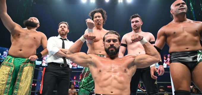 【新日本】ジェイク・リー、WAR DOGSを背信！ 衝撃のUE入り＆ヒロムKOでドーム騒然「地獄のバカンスから帰ってきた」