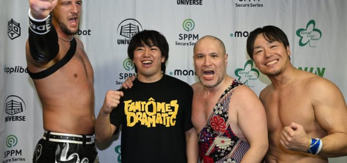 【DDT】クリスが結成した新ユニット「FANTÔMES DRAMATIC」が白星で始動！1・25後楽園を皮切りにベルト総獲り宣言