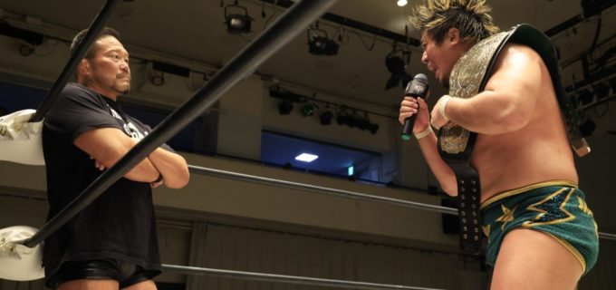 【ノア】稲村愛輝がGHC王座3度目の防衛も「こんな心情、アイ・ヘイトだけど」拳王を急襲した杉浦貴と防衛戦へ