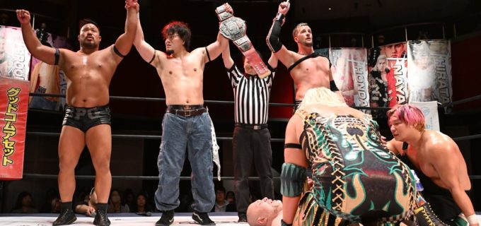 【DDT】味方が敵で、敵が味方！「DDT新春ファン感謝デー！」ユニットシャッフル6人タッグ戦は大熱闘に！