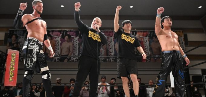 【DDT】クリス・ブルックスが佐々木大輔との前哨戦で勝利し、2冠戦に弾み！「これからファンドラ・ドリーム・チームやります！」