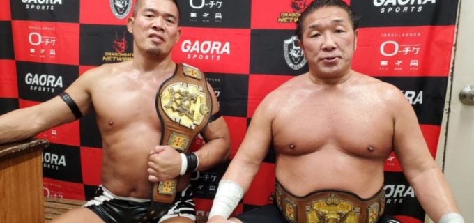 【ドラゴンゲート】望月成晃＆ドン・フジイの“50代コンビ”がアジアタッグ王座戴冠！井上凌＆望月ジュニアとの防衛戦を熱望