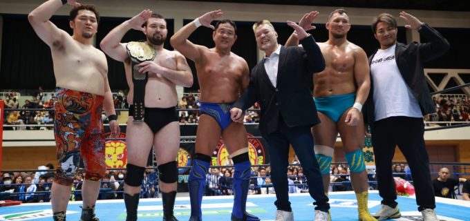 【新日本】永田裕志、故郷・千葉で誓った“現役続行”　改修後の佐倉市民体育館へ「そのときまで頑張る」　ウルフアロンは成田蓮との前哨戦制しH.O.Tを一本背負い