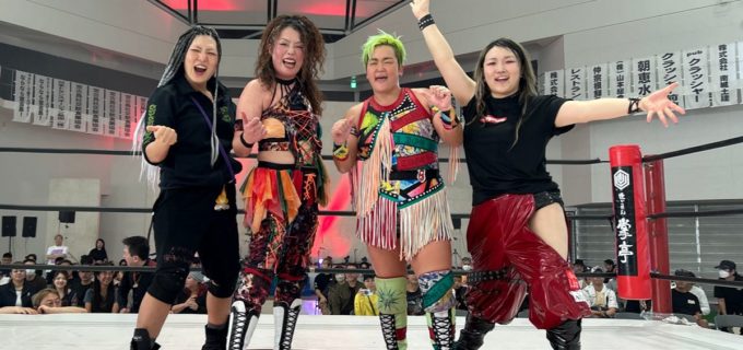 【OZアカデミー】宮古島で満員999人の熱狂！メインは松本浩代＆水波綾が激勝！！尾崎魔弓＆C・前泊の“極悪レジェンド”タッグも大暴れ