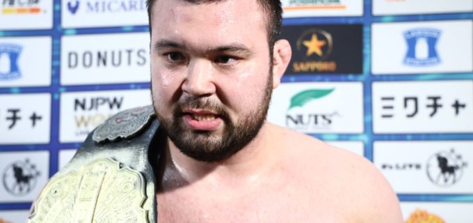 【新日本】ウルフアロン、聖地・後楽園初見参で成田蓮を一本背負い！「どんなことやってきても跳ね返す」と迎撃宣言