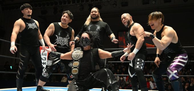 【新日本】DOUKIがIWGPジュニアV1防衛、デスペラードを悪夢の鉄板＆急所葬！「この俺は“神”であり、“王”であり、新日本ジュニアのゲームマスターだ」