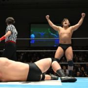 【新日本】『ヤングライオン杯』準決勝、嘉藤が安田を電光石火の脇固めで決勝進出！「俺が勝ってメキシコ行き決めたる」と悲願へ王手