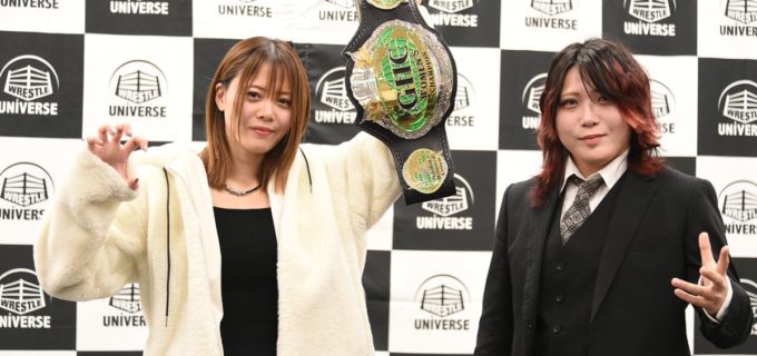 【マリーゴールド】林下詩美、会見で涙の訴え「麻優さんが来て救われた」 1.24後楽園で岩谷麻優15周年＆GHC王座戦、挑戦者の覚悟に王者・岩谷も「集大成ぶつける」と呼応