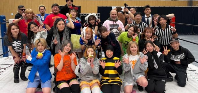 【ゴキゲンプロレス】カルッツかわさき「ゴキゲンフェスティバル☆2」全試合結果 メインはコスプレ7人タッグで真霜が大暴走、恒例「だるまさんがころんだ」は小石川チエが優勝