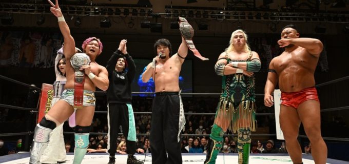 【DDT】MAO＆KANONが飯野雄貴＆納谷幸男を退け、KO-Dタッグ王座V3…The ApexがS.L.C.に合流！