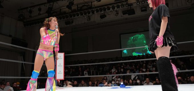 【スターダム】フワちゃん、AZMに惜敗も吏南の“ヒール勧誘”を一蹴！「私がそっち側？もっと向こう側に行ったっつーの！」 2.7大阪決戦へ覚悟の“プロレス愛”宣言