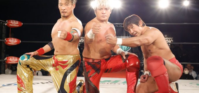 【ノア】船木誠勝、「金剛」宣言で丸藤＆拳王と合体！ 豪華6人タッグは時間切れも新トリオ「船丸拳」始動か