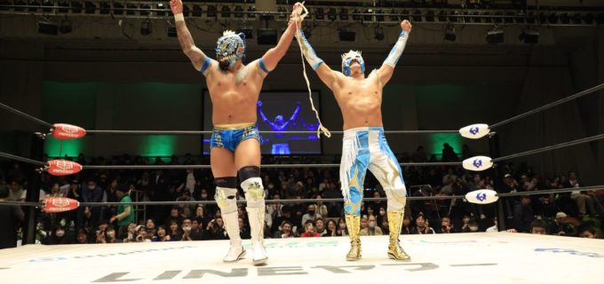 【ノア】ジュニアタッグリーグ開幕！ ベイン＆アレハンドロが“ゼログラビティ”で白星発進／次戦の「裏切り者」征伐へ闘志