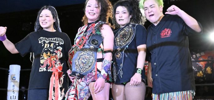 【OZアカデミー】松本浩代が安納粉砕で“二冠”王者に！ 正危軍・尾崎はウナギを執拗勧誘、3.8タッグ結成へ強行突破／2.8新宿