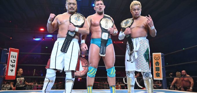 【新日本】“毘沙門チン”がTMDKとの総力戦制しNEVER6人タッグ初防衛！ ボルチン・オレッグ、NJCへ向けザック・鷹木・ウルフとの対戦を熱望