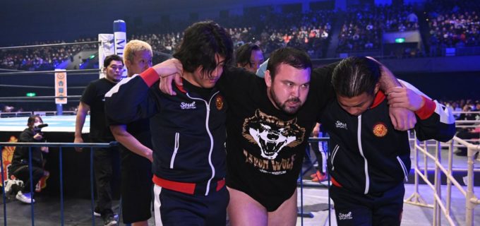 【新日本】衝撃の2分8秒！ 成田蓮が無法地帯でウルフアロンを粉砕しNEVER王座強奪「これからHOUSE OF TORTURE“第2章”が始まるんだ」