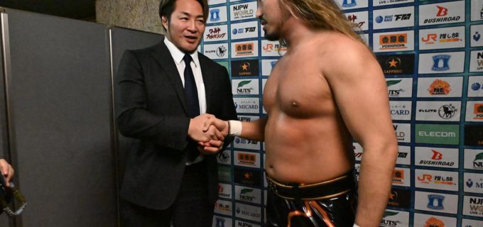 【新日本】辻陽太が棚橋社長と対話「会社は俺に任せて、新日本を世界で一番のレベルまで持っていこう」トップ会談、対立構造に終止符