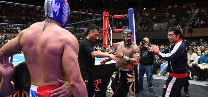 【新日本】テンプラリオとソベラーノ・ジュニア、10分の熱狂と遺恨！ 試合後の大乱闘で「時間無制限」での完全決着を要求