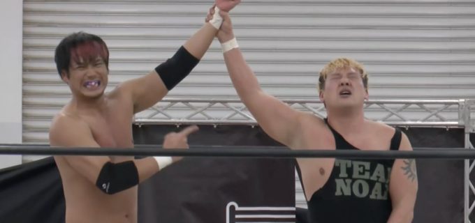 【ノア】Hi69が強敵ダガから価値ある勝利！ 小峠＆Hi69組が2勝目で星を五分に戻す「優勝するのは俺たちTEAM NOAHや！」2.20広島大会