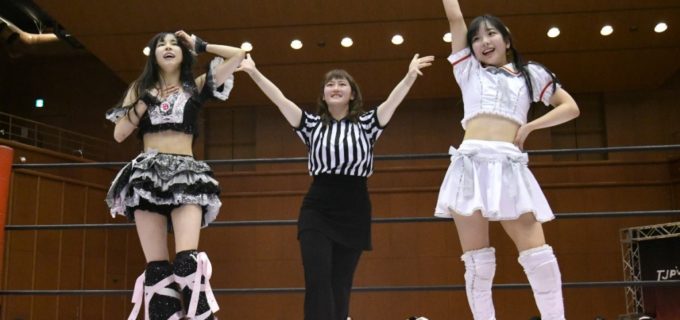 【東京女子】瑞希が地元神戸で高見汐珠とのコンビで凱旋勝利！「また帰って来れるように頑張ります」