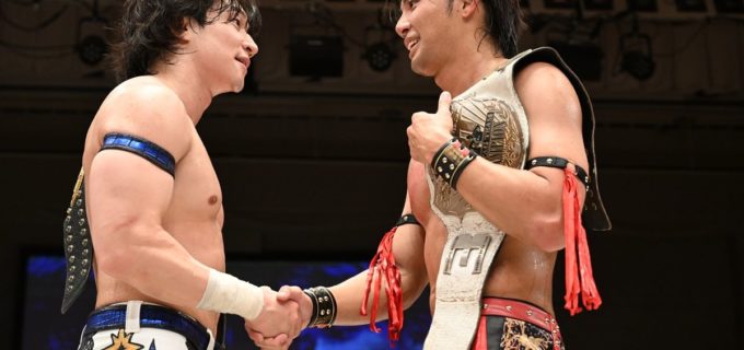 【DDT】武知海青、デビュー2周年記念試合でKO-D無差別級王者・上野勇希とシングル戦で健闘も初黒星！「いつかはこのベルトをこの腰に巻きます」