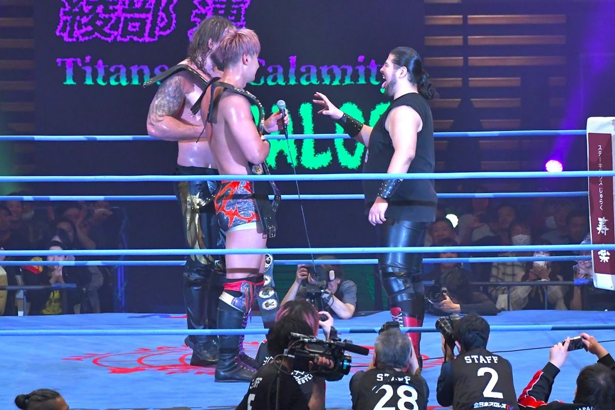 全日本】斉藤ブラザーズが世界タッグ王座に挑戦！ 王者・綾部