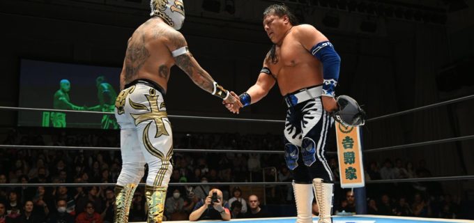 【新日本】テンプラリオが誕生日に師匠ウルティモ・ゲレーロを撃破！「俺の誕生日で、俺の師匠、俺のメンターであるアンタと戦えるなんて、最高の贈り物だよ」