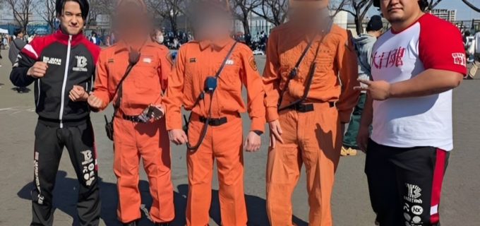 【大日本】浅倉＆関茂らが都筑区のゆめ駅伝で地域密着の熱血交流！ チョップ体験や“ご近所”ビーコルとも親睦深める