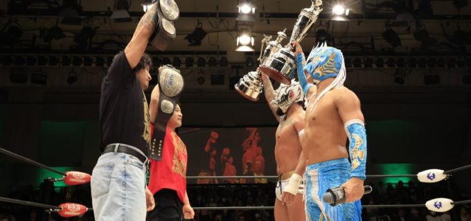 【ノア】ベイン＆アレハンドロが念願のJr.タッグリーグ制覇！ 3・8横浜で王者ダガ＆小田嶋のGHCへ挑戦「次、必ず巻く」