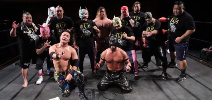 【HUB自主興行】メインで主催者HUBが木下亨平に惜敗！ オープニングに登場した注目の「X」の正体はなんとHUB自身！／2・28大正大会