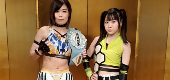 【東京女子】鈴芽が“同期生”MIRAIからインター王座奪取を誓った！　「チャンピオンになって、東京女子がもっと世界に羽ばたくための羽になる」