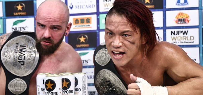 【新日本】代替要員の反逆！ ロビー・エックスが石森太二とIWGPジュニアタッグ奪取、大田区に刻んだ執念の証「ここに来るために俺は死に物狂いで努力してきた」