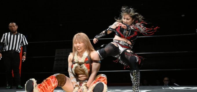 【ガンプロ】YuuRIが元プリプリ王者・中島翔子に善戦健闘も惜敗！3・28新木場で凛、4・29後楽園で林下詩美と一騎打ちへ