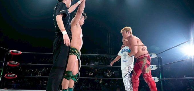 【ノア】AMAKUSAがGHCジュニアV2達成直後、傷ついた拳王へ異例の対戦直訴！ 封印された過去が蘇る4.1後楽園「あいつの顔を見ていると、さとうさん…。そう言いたくなってくるかもな」