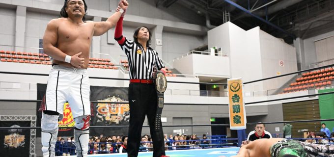 【新日本】“春男”後藤洋央紀がジェイク・リーを撃破し盟友の仇討ち！ 新世代の防波堤として立ちはだかる「世代交代、まだ終わってると思うなよ」