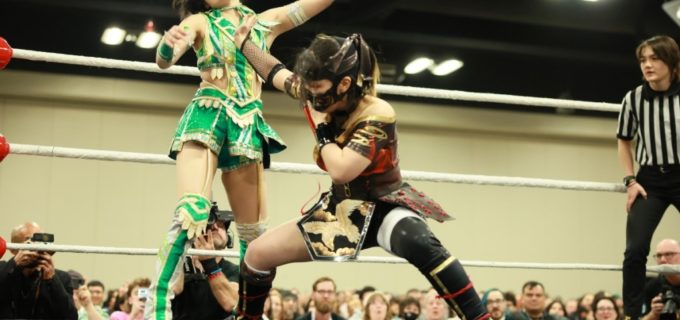 【東京女子】忍者スタイルに変身の鳥喰かや改め「ハットリ桜」が米テキサスでの初戦で白星！