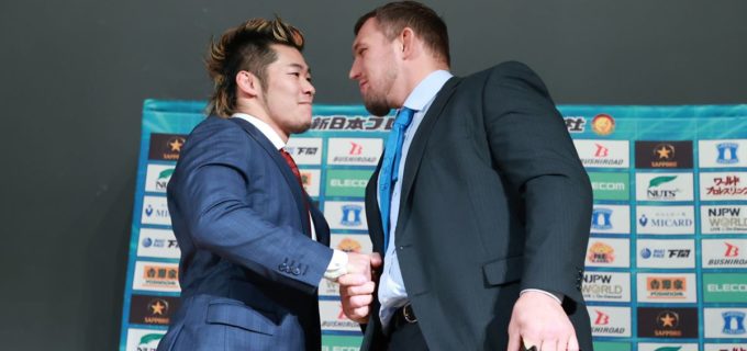 【新日本】上村優也「ストロングスタイルをぶつけ合おう！」 ボルチンも「やろう！」と即答、いざ3.20長岡『NJC』準決勝へ