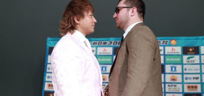 【新日本】『NJC』準決勝で激突する海野翔太とカラム・ニューマンが公開会見で激しい舌戦！「このトロフィー、力ずくで分捕ってやります」「俺が最年少優勝者となる」