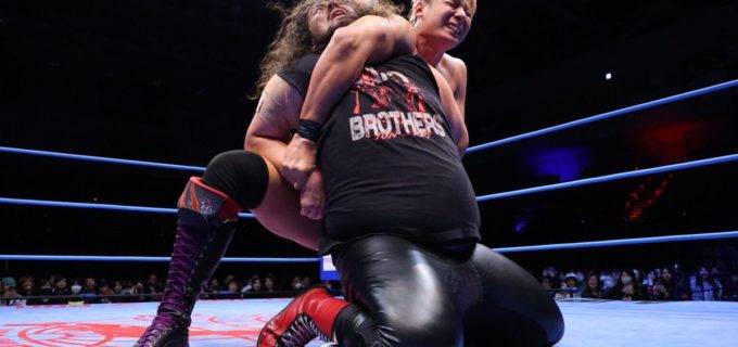 【全日本】綾部蓮がアイアン・メイデンで斉藤レイを粉砕！ Titans of Calamityがシングル2番勝負を完全制覇「これが絶望だ、悪夢はまだ終わらない」