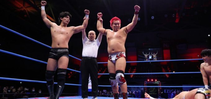 【全日本】本田＆安齊が青柳＆北斗を撃破！ 復帰の青柳優馬は安齊勇馬に深々と謝罪「また横に並べるように精進する」