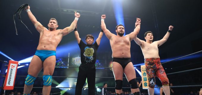 【新日本】ウルフアロンのヒーロー哲学と、NEVER王座を巡るボルチンと成田の愛憎劇「大いなる力には責任が伴う」