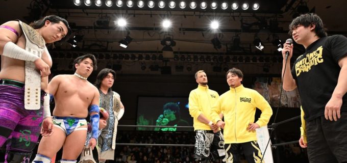 【DDT】正田＆高鹿＆佐藤がハリマオの吉村＆中津＆石田との大熱闘を制し、KO-D6人タッグ王座初V!4・15後楽園でクリス＆HARASHIMA＆葛西が挑戦